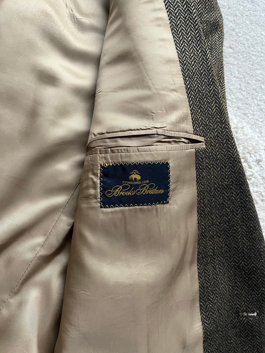 브룩스 브라더스 실크 울 블레이저 (105) 상품이미지7