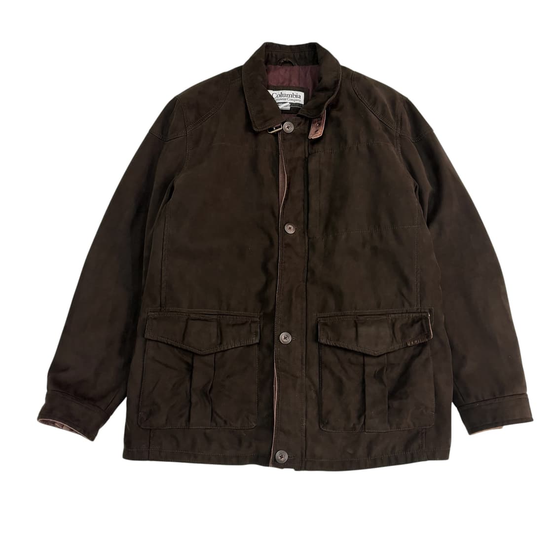 컬럼비아 스웨이드 엘보우패치 자켓 상품이미지1