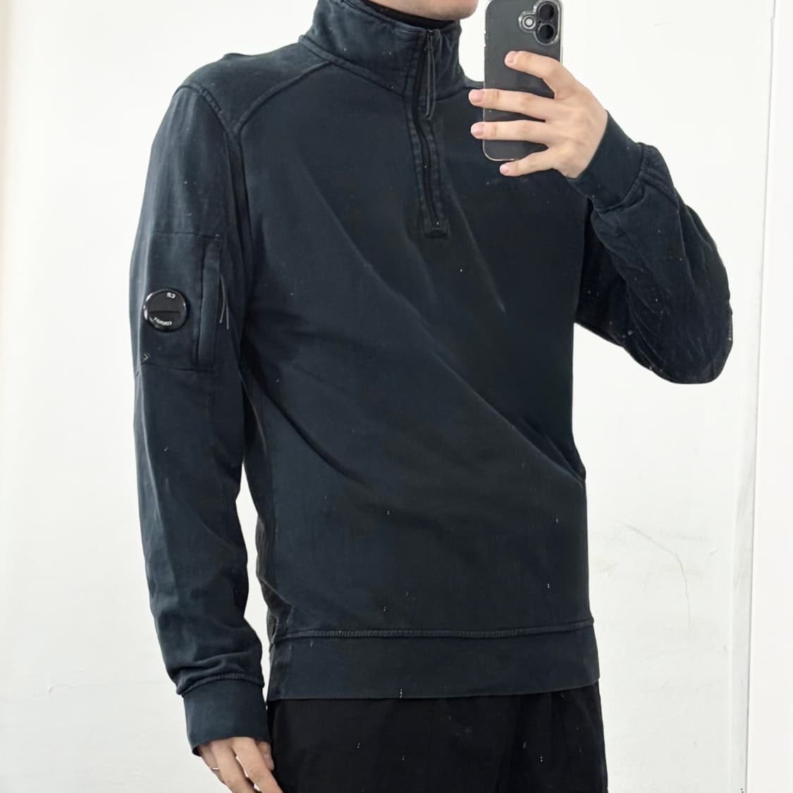 CP 컴퍼니 렌즈 반집업 스웻 셔츠 상품이미지3