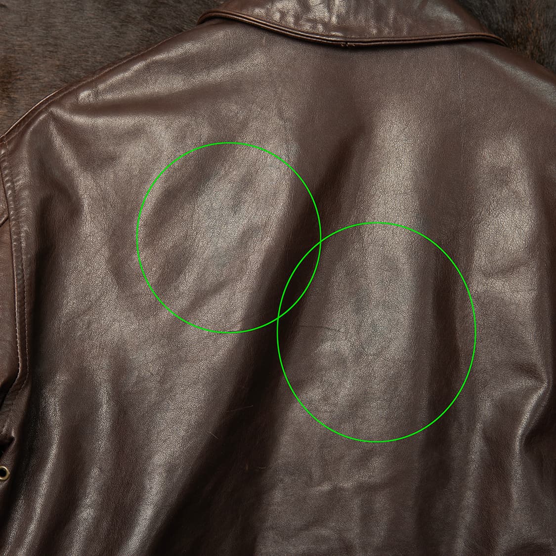 [42] 80s 아비렉스 A-2 카프스킨 레더 플라이트 자켓  상품이미지6