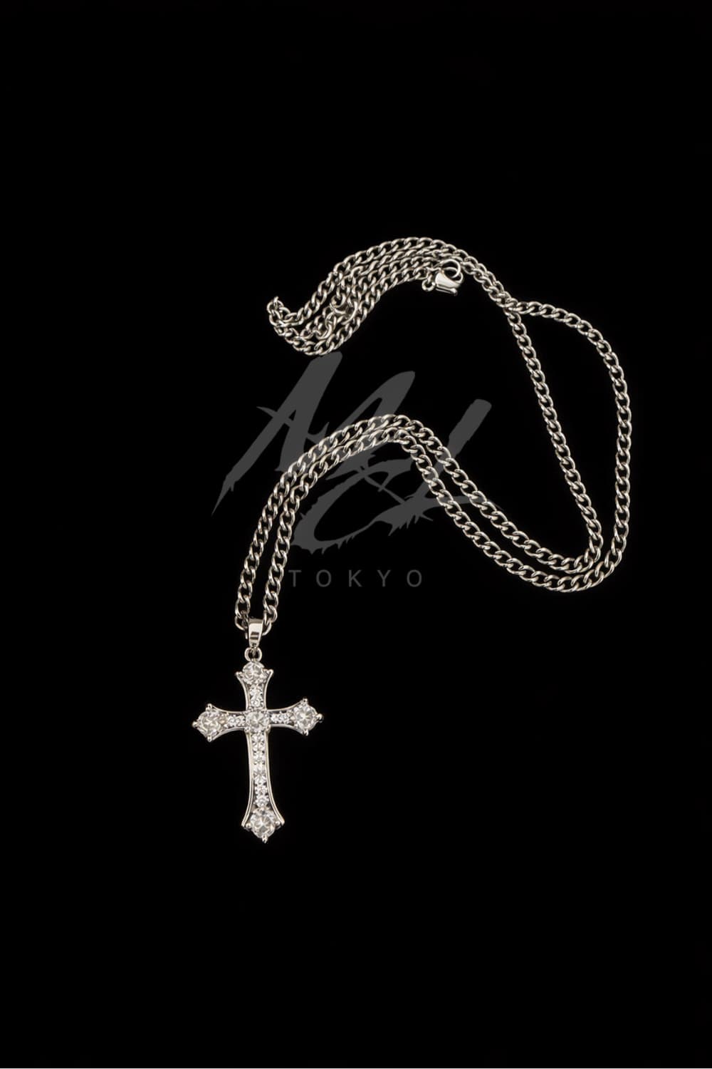 cross dia necklace 상품이미지1