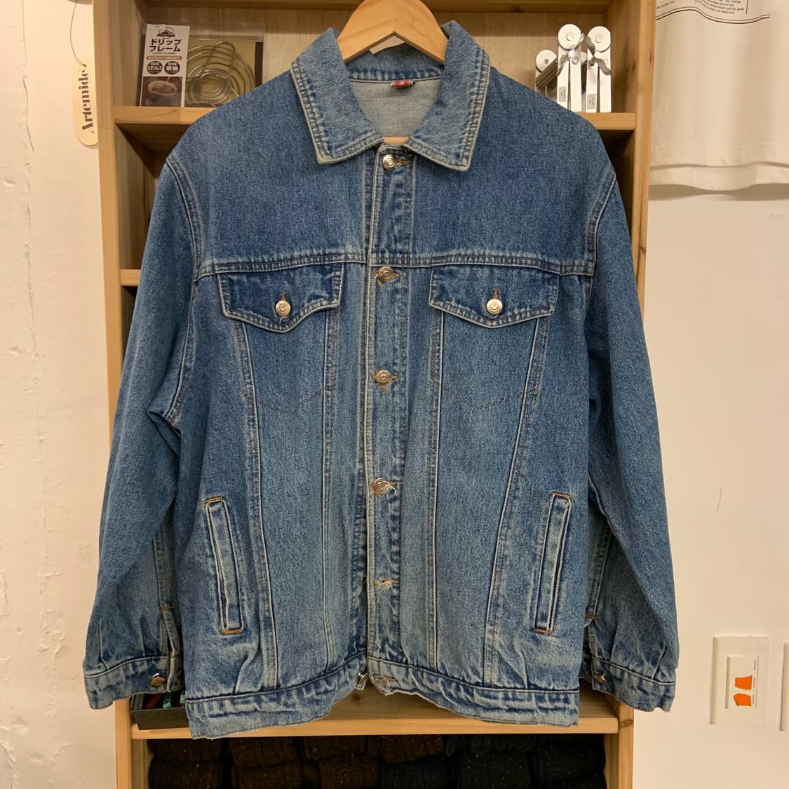 USA 빈티지 자수 트러커 자켓 상품이미지1