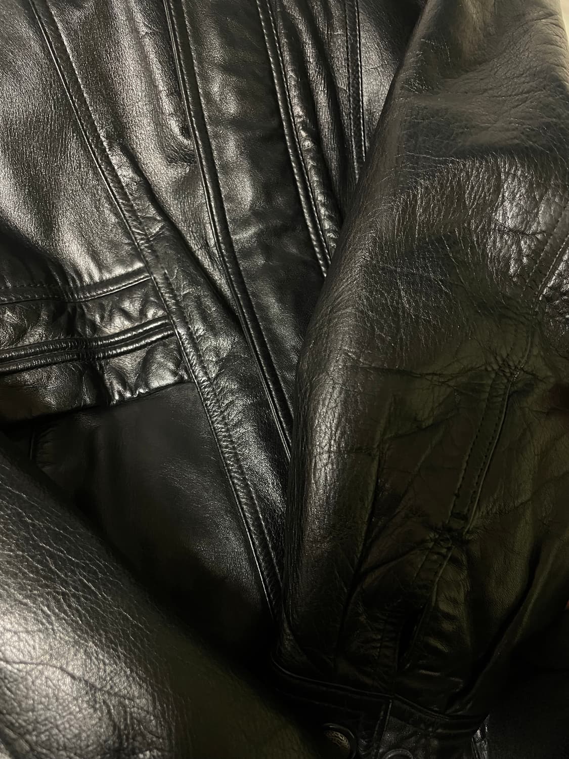 빈티지 가죽자켓 (소가죽, 리얼레더) 상품이미지4