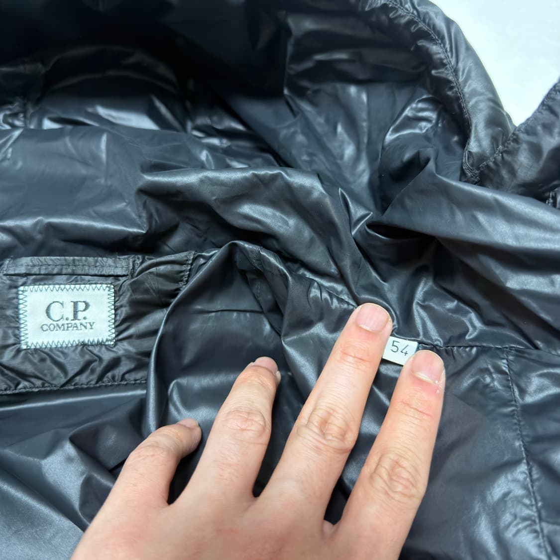 [백화점판,XXL] CP컴퍼니 DD쉘 디디쉘 패딩 블랙 상품이미지7