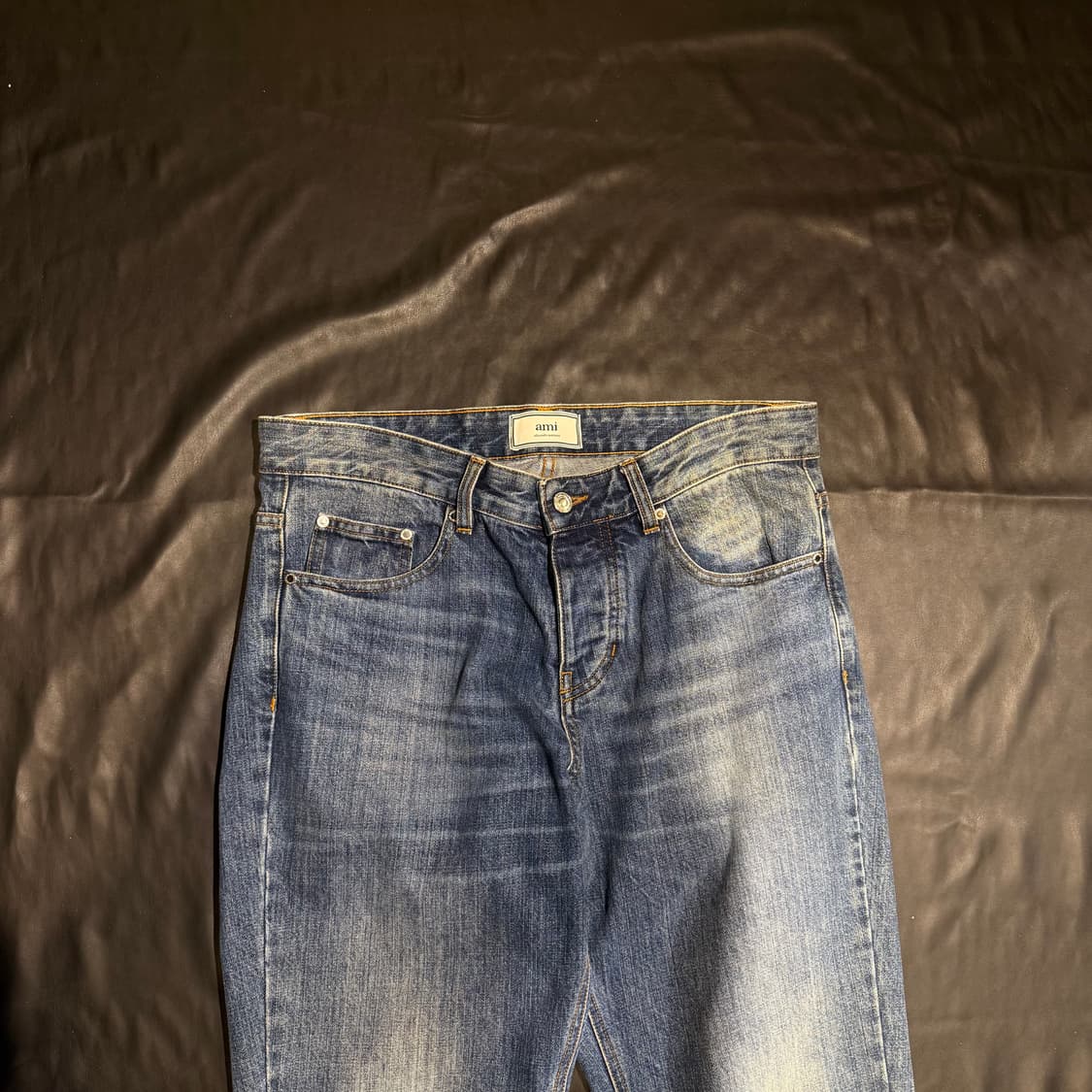 아미 워싱 데님팬츠 상품이미지3