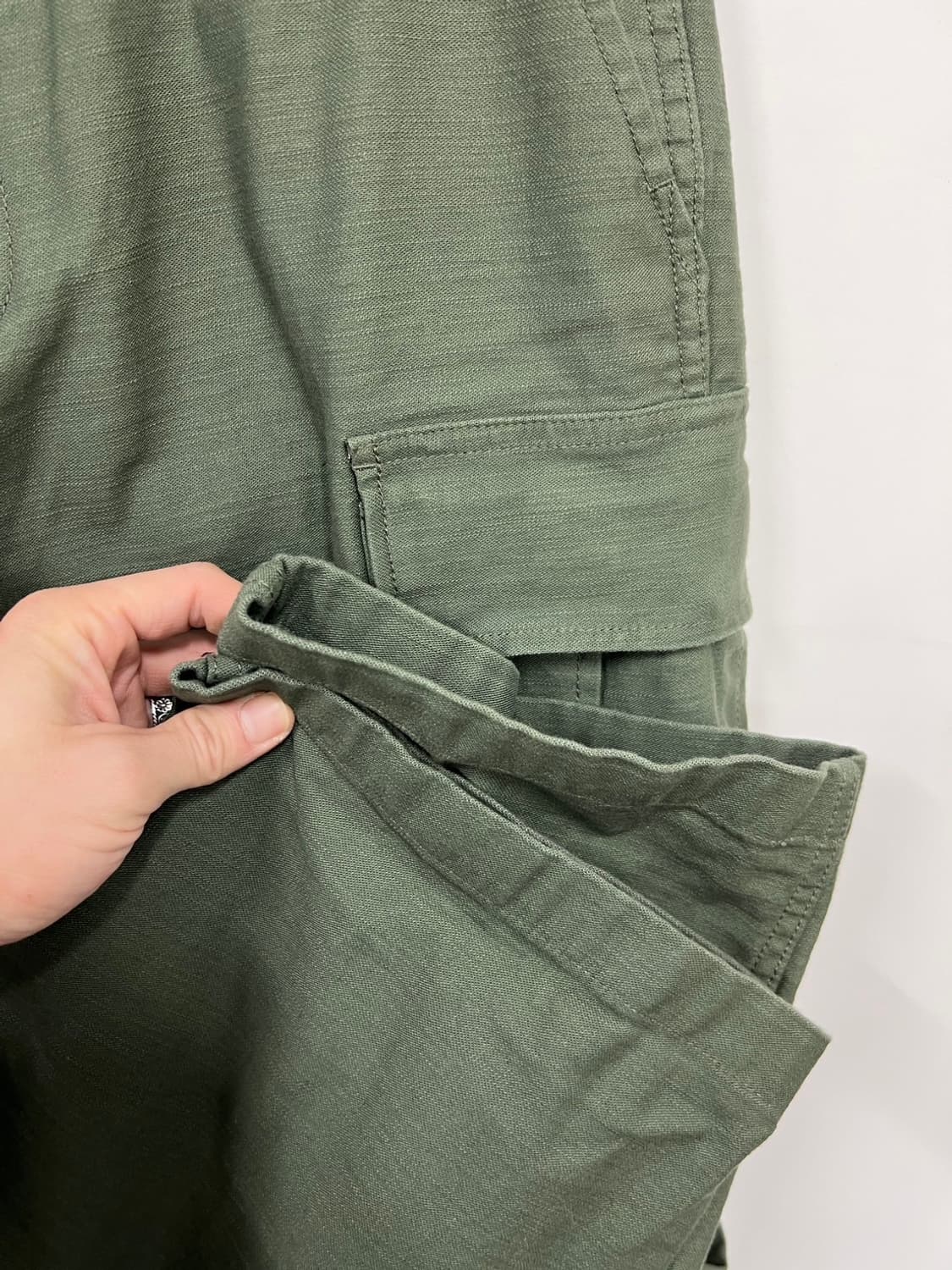 무신사스탠다드 브리티쉬 아미 밀리터리 카키 카고 팬츠 상품이미지4