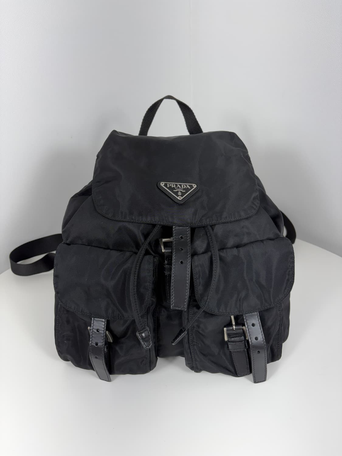 프라다 나일론 투포켓 미듐 백팩 상품이미지1