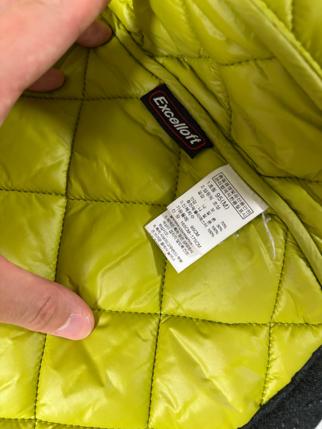 노스페이스 퀼팅 붐버 울 자켓 상품이미지4