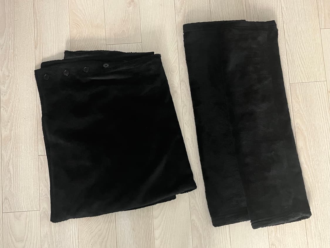 지초이 야 넵몬스터!! 랩.스커트 플리스 상품이미지1