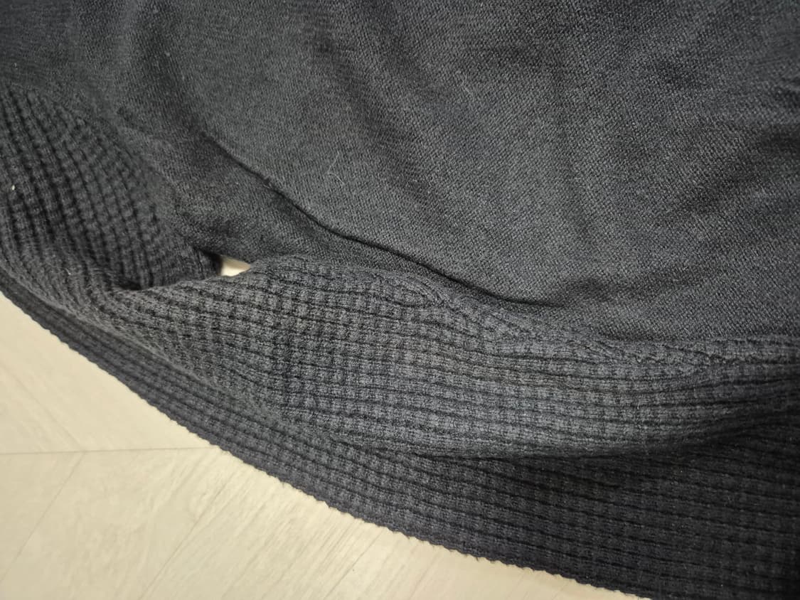 정품 디젤 패치워크 라운드 니트 상품이미지6