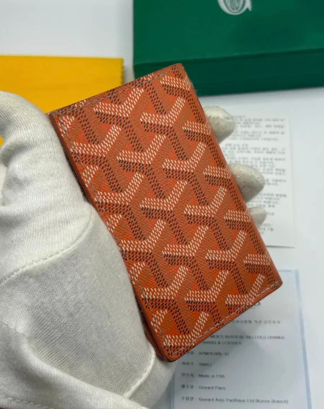 [정품/OS] 고야드 생피에르 오렌지 상품이미지6
