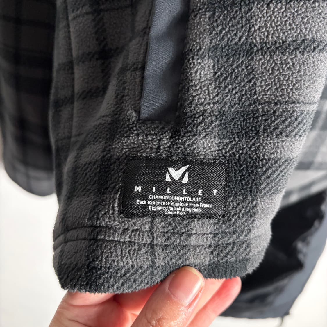 Millet 후드 블랙 (내피 포함) 아웃도어 자켓 (95) 상품이미지8
