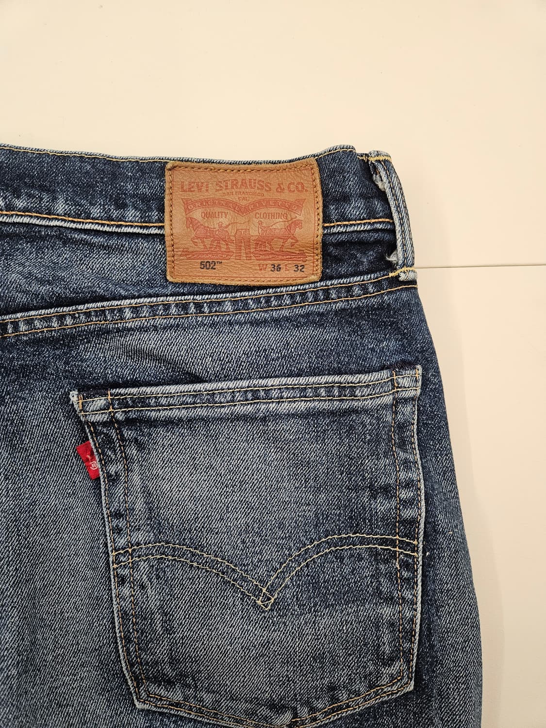 리바이스 502 테이퍼드   청바지 W36 L32 상품이미지7