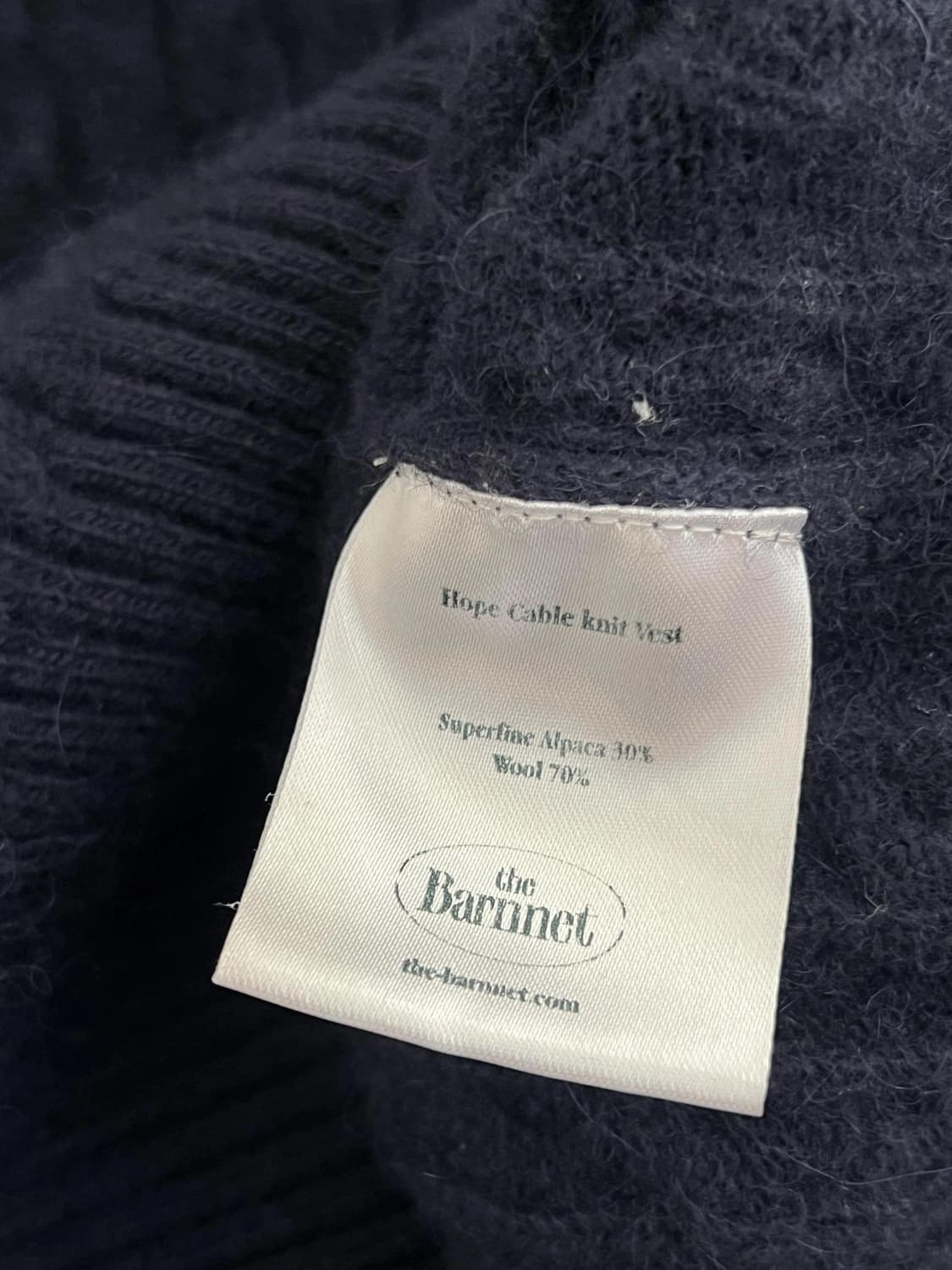 더바넷 니트 베스트 상품이미지4