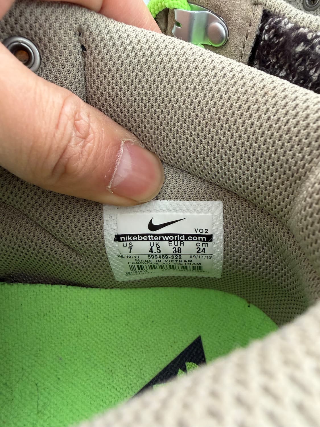 정품) 나이키 ACG 마운틴 플라이 로우 스웨이드 부츠 240 상품이미지8