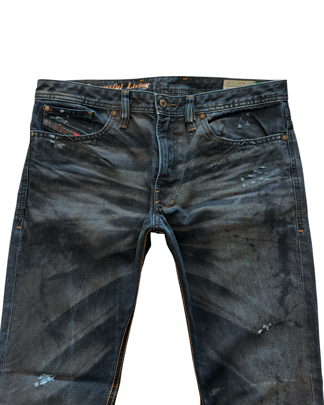 디젤 슬림 스키니 워시드 데님 진 상품이미지6