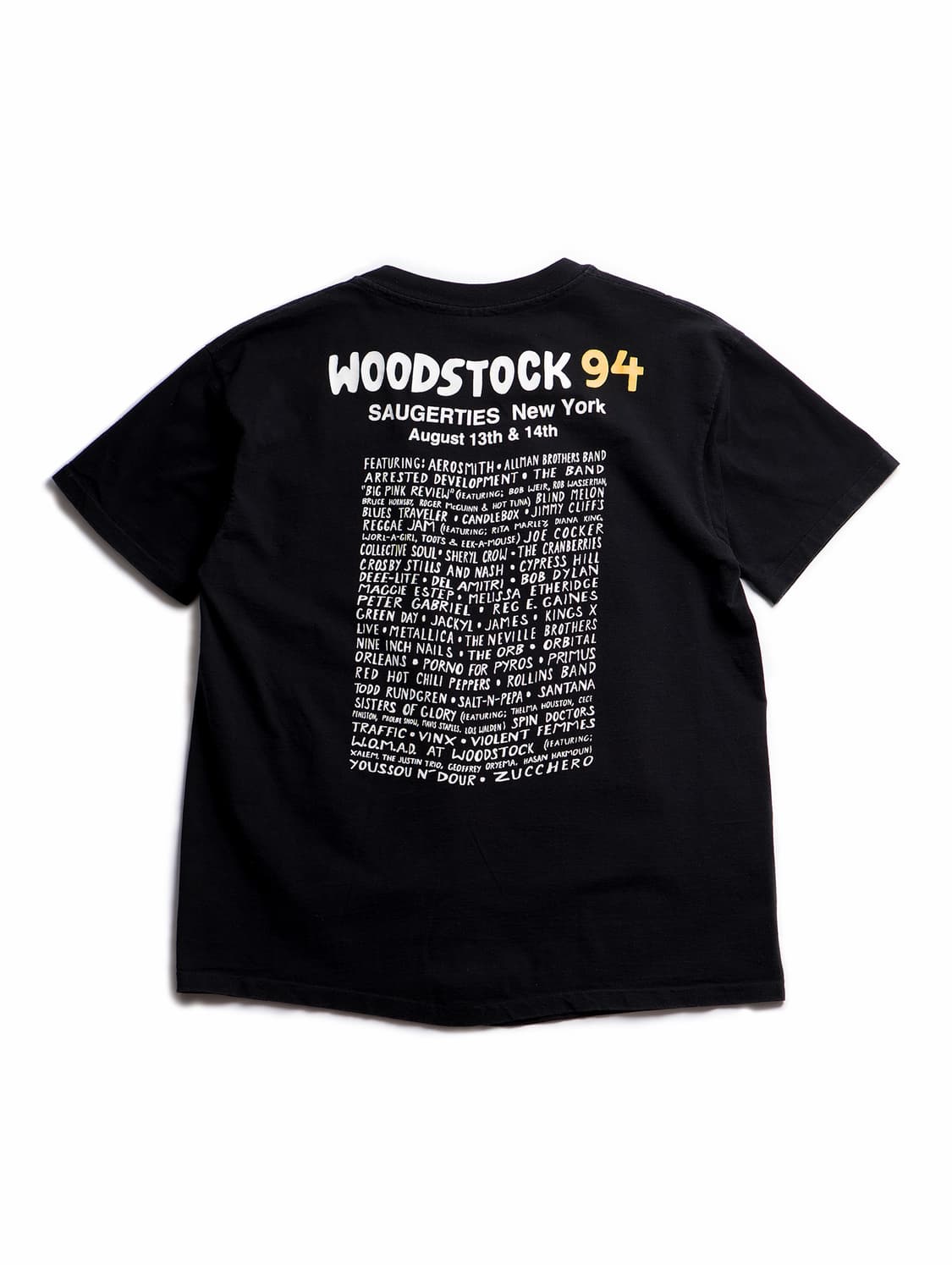 94‘s Woodstock 25th Concert T-Shirt 상품이미지6