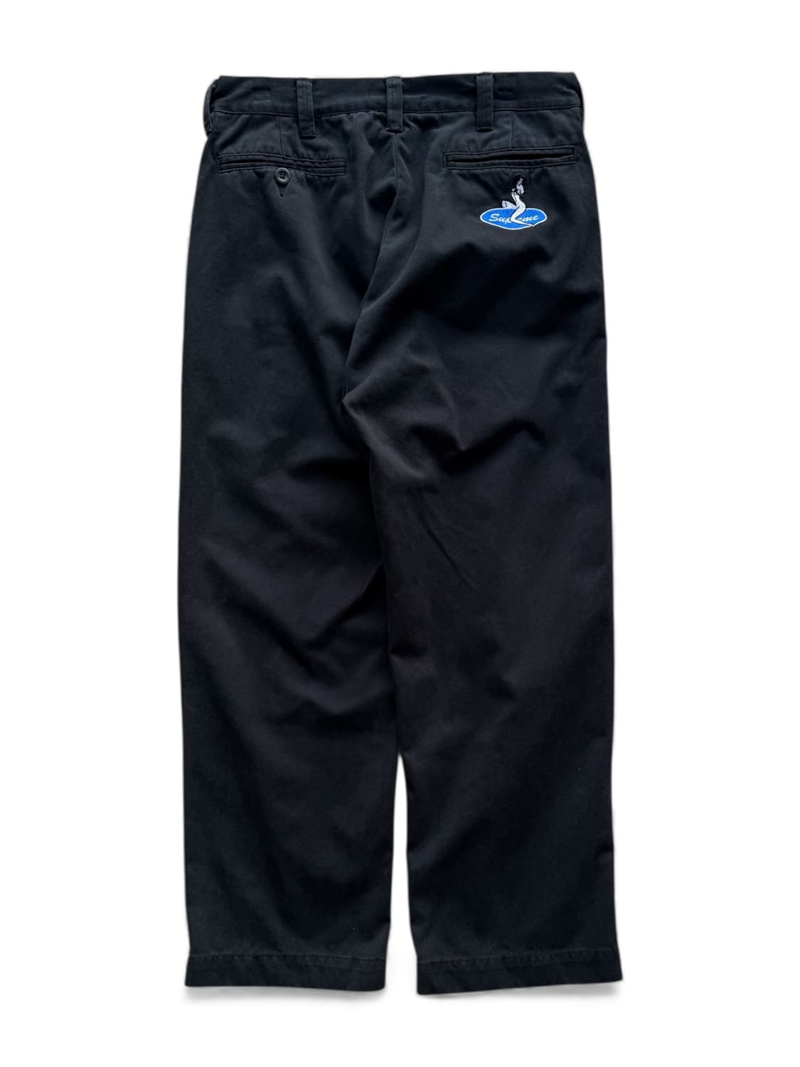 슈프림 핀업 치노 팬츠 블랙 상품이미지2