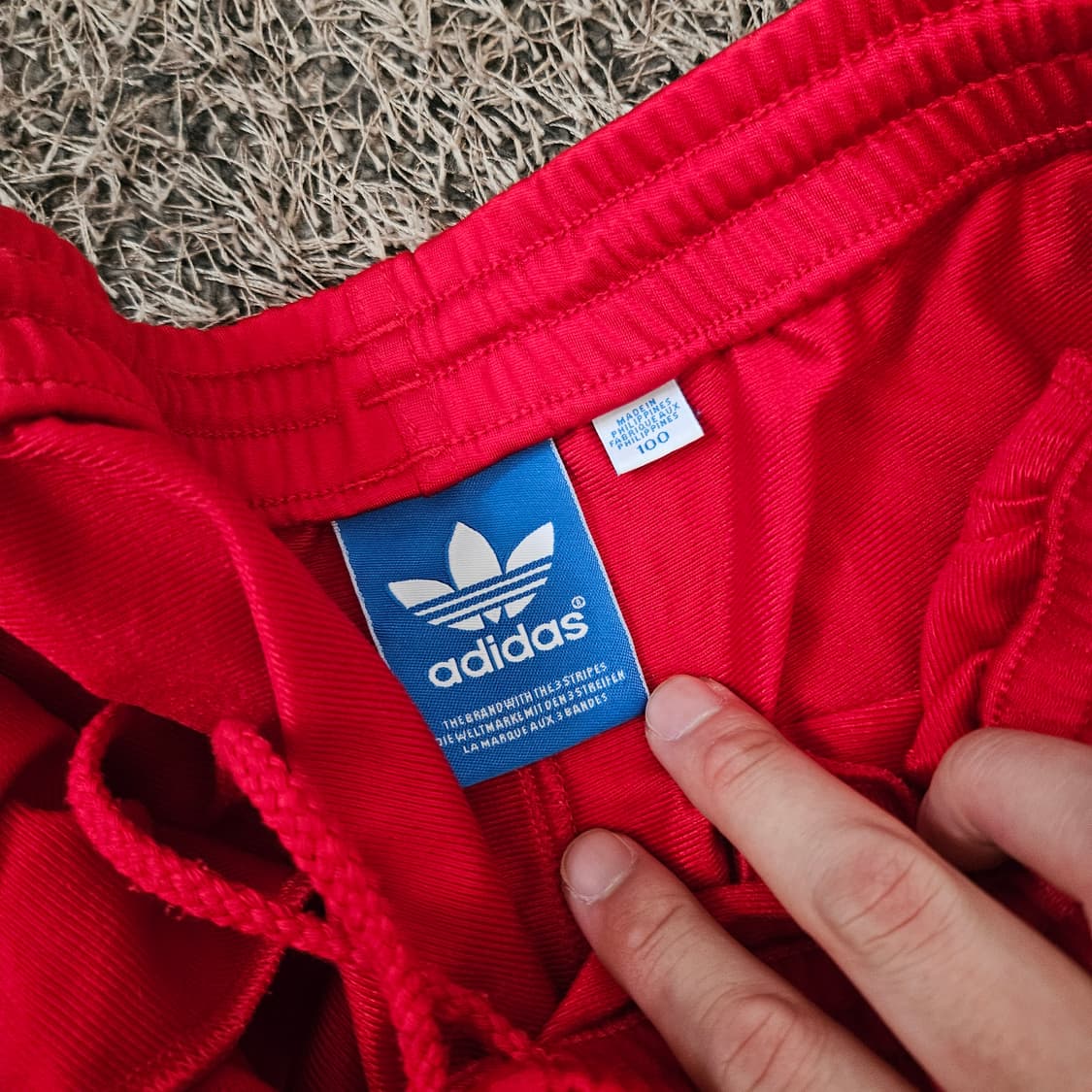 아디다스(Adidas) 파이어버드 블빨 트랙팬츠 L 상품이미지6