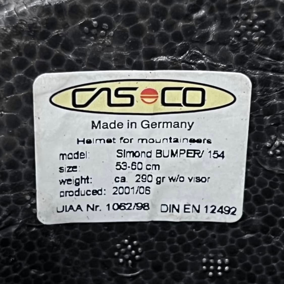 샤넬 헬멧 한정판 2001 화이트 로고 Mountaineer.레어템 희귀 상품이미지10