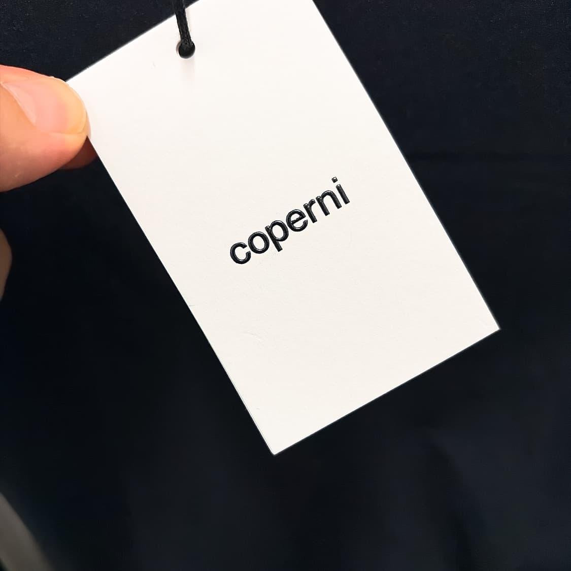 (정품/새상품) COPERNI 코페르니 여성 블랙 타이트 하이넥 탑 상품이미지4