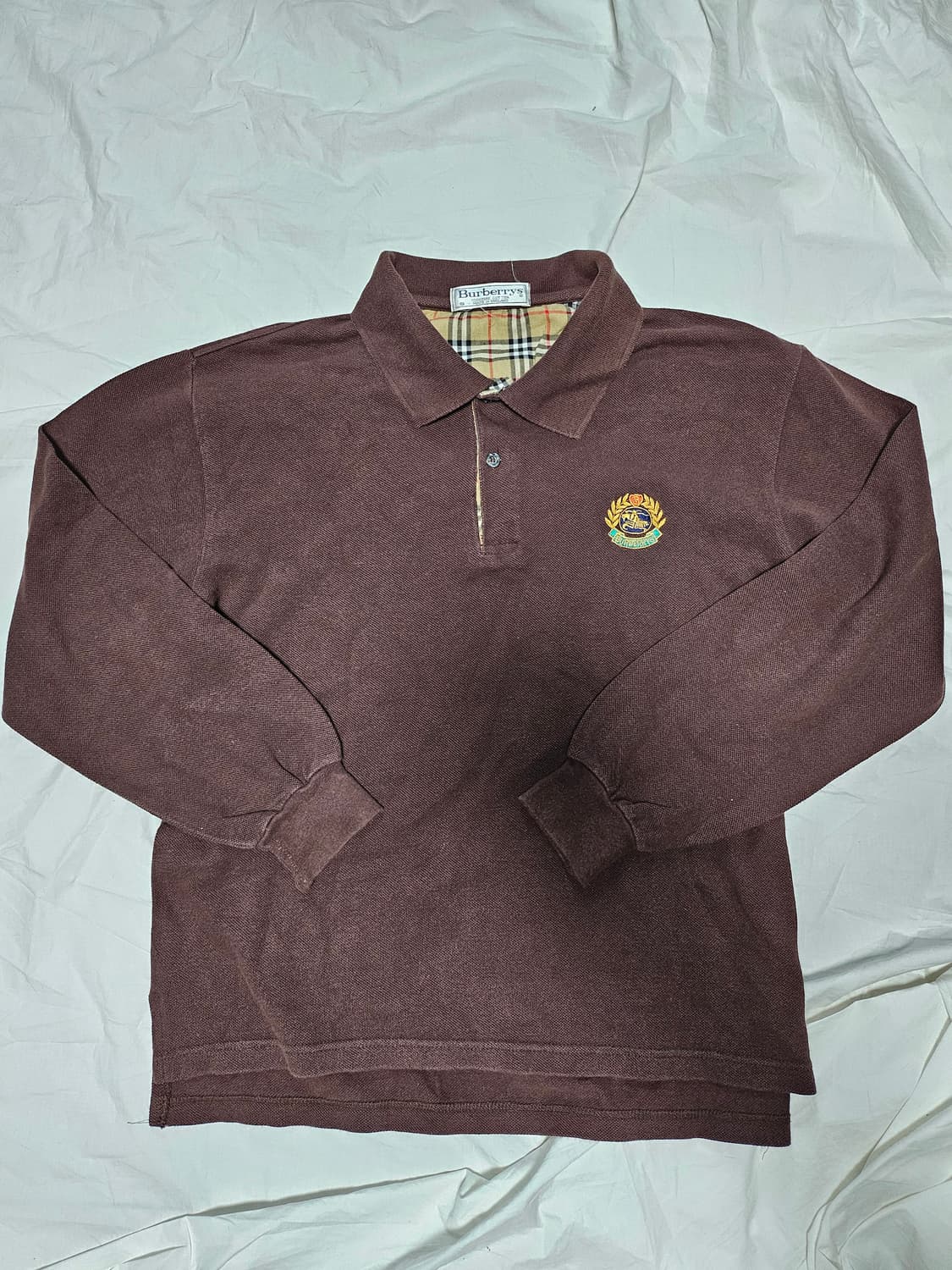 버버리 그래니룩 핀터깔 노바체크 pk티 카라티 S 상품이미지1