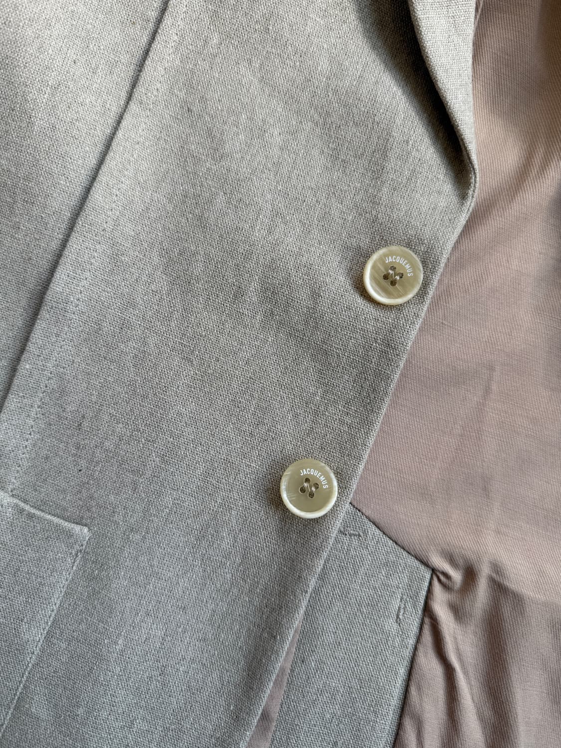 자크뮈스 린넨 오버 사이즈 블레이저 32 상품이미지6