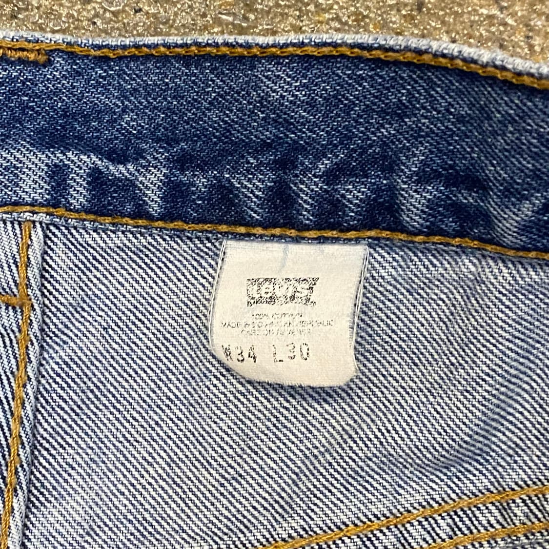 USA 빈티지 리바이스 560 청바지 상품이미지3