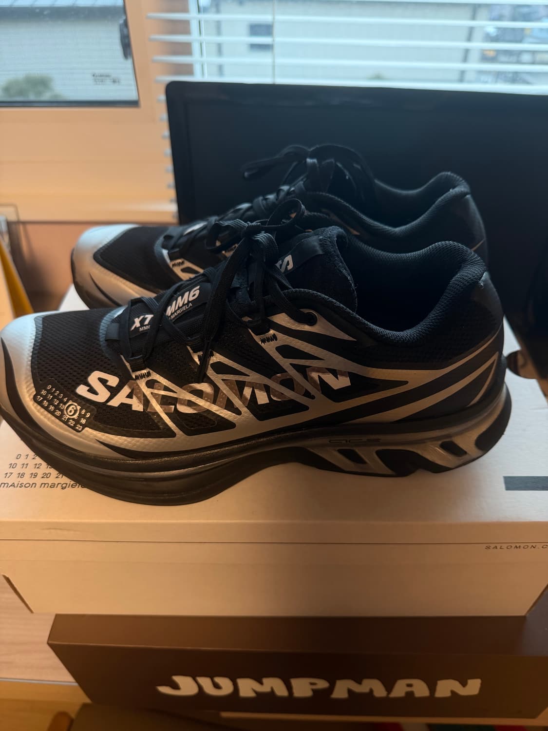 살로몬 x MM6 메종 마르지엘라 XT-MM6 블랙 상품이미지3
