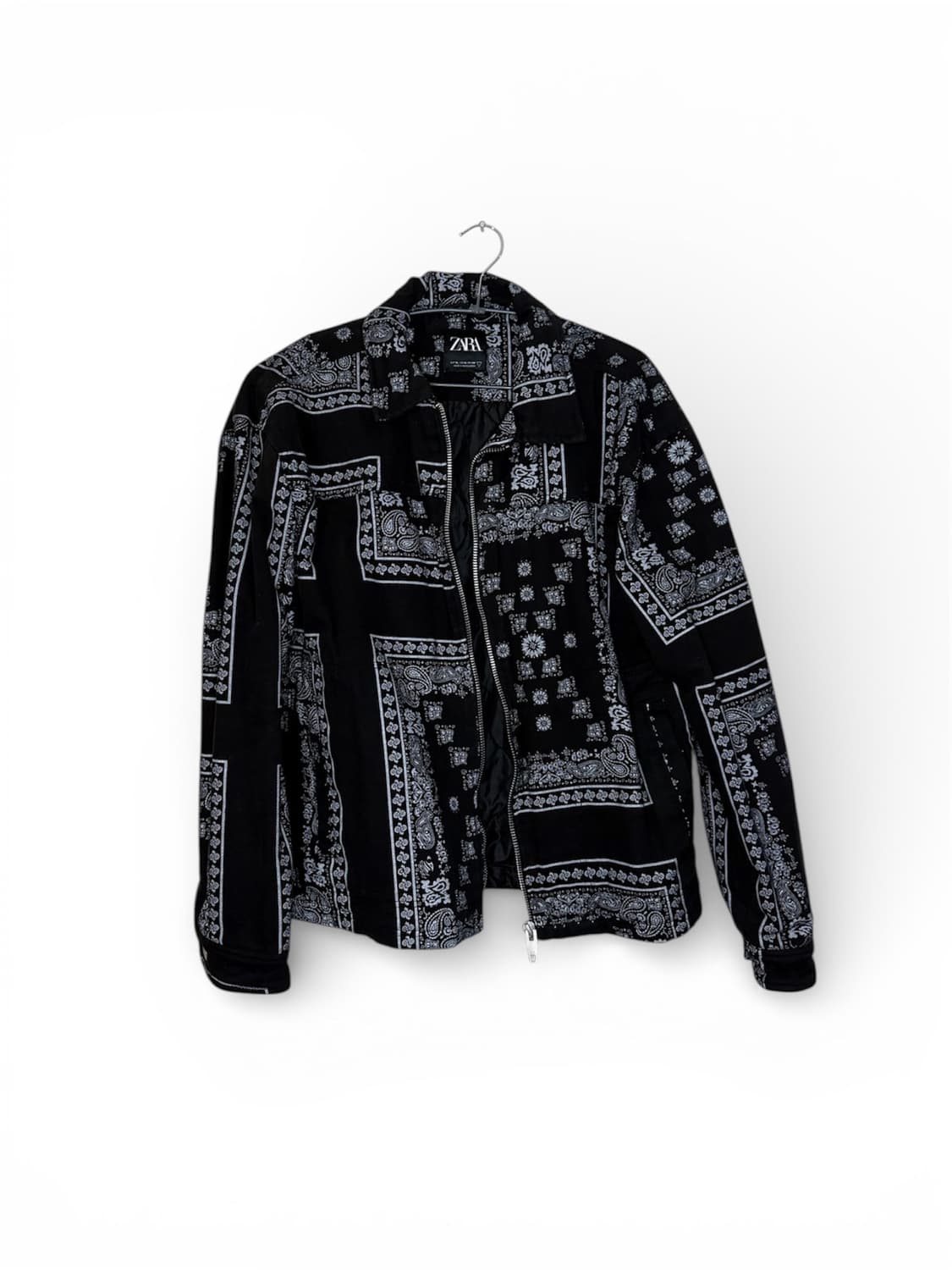 Zara AW22 paisley quilted jacket 상품이미지1