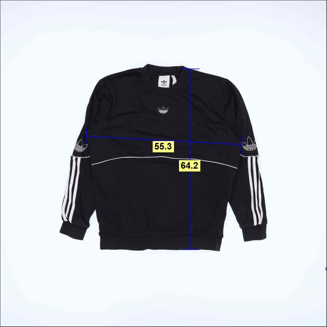 [XL] 아디다스 아웃라인 크루 맨투맨 스웻셔츠 0114J 상품이미지7