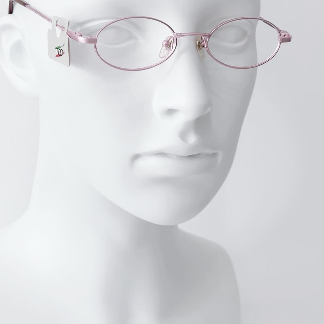 Close-up 핑크 오벌 메탈 데드스탁 빈티지안경 상품이미지5