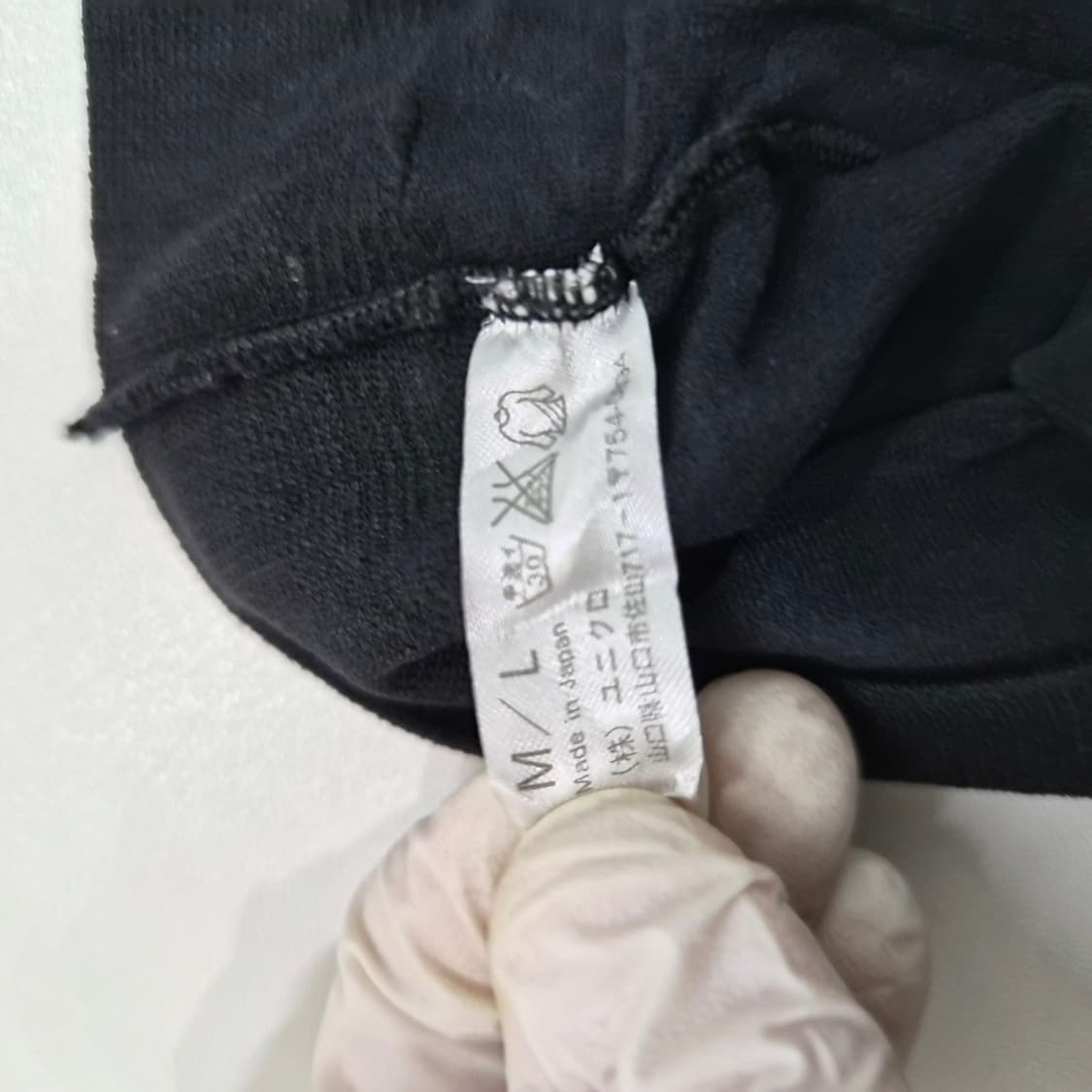 블랙  5부 레깅스 속바지  상품이미지3