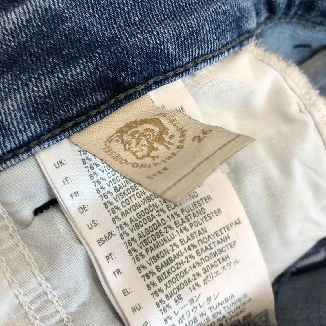 디젤 fayza-evo 청바지 26-27 상품이미지7