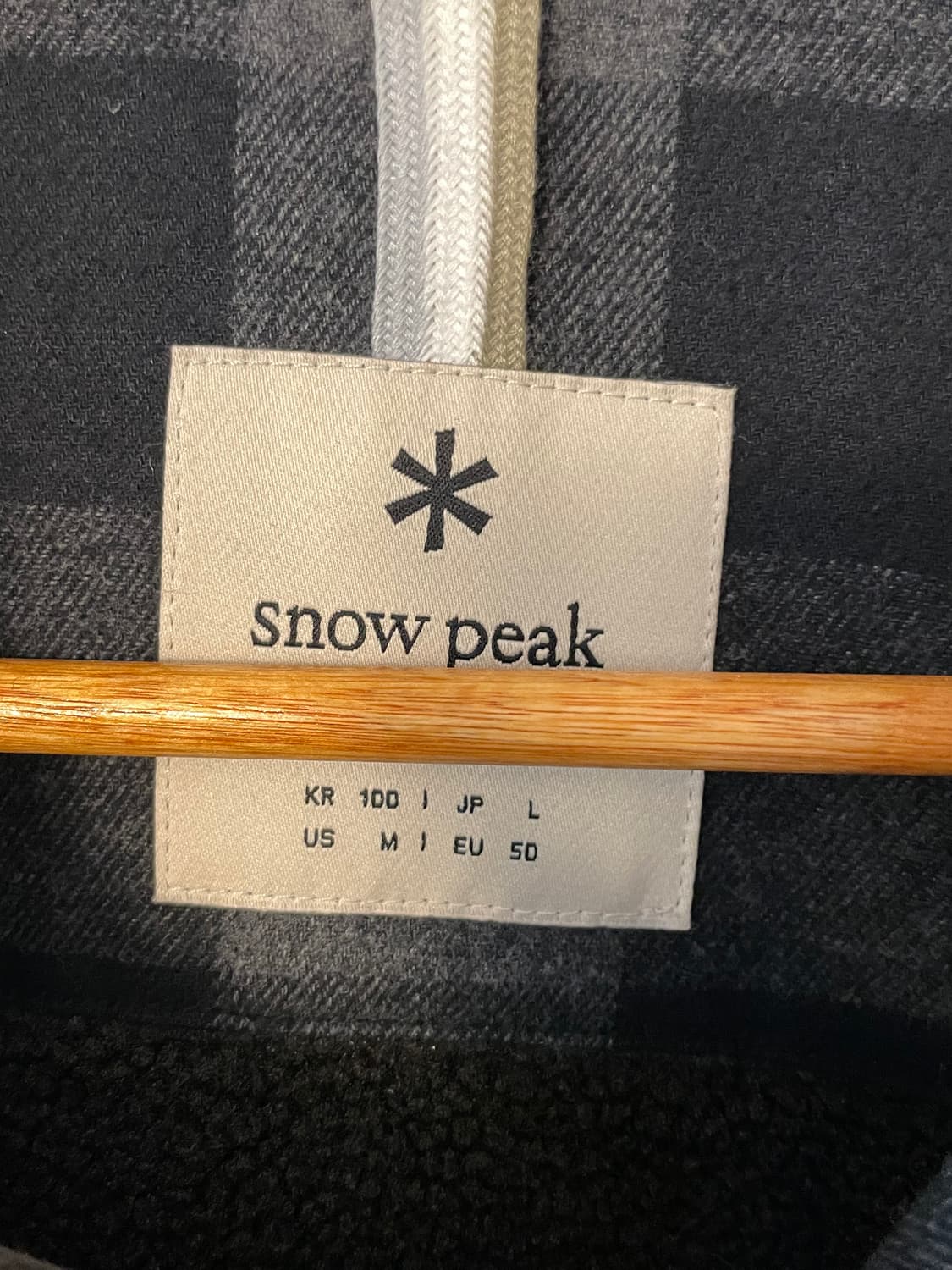 스노우피크 플란넬 부클 셔츠  상품이미지5