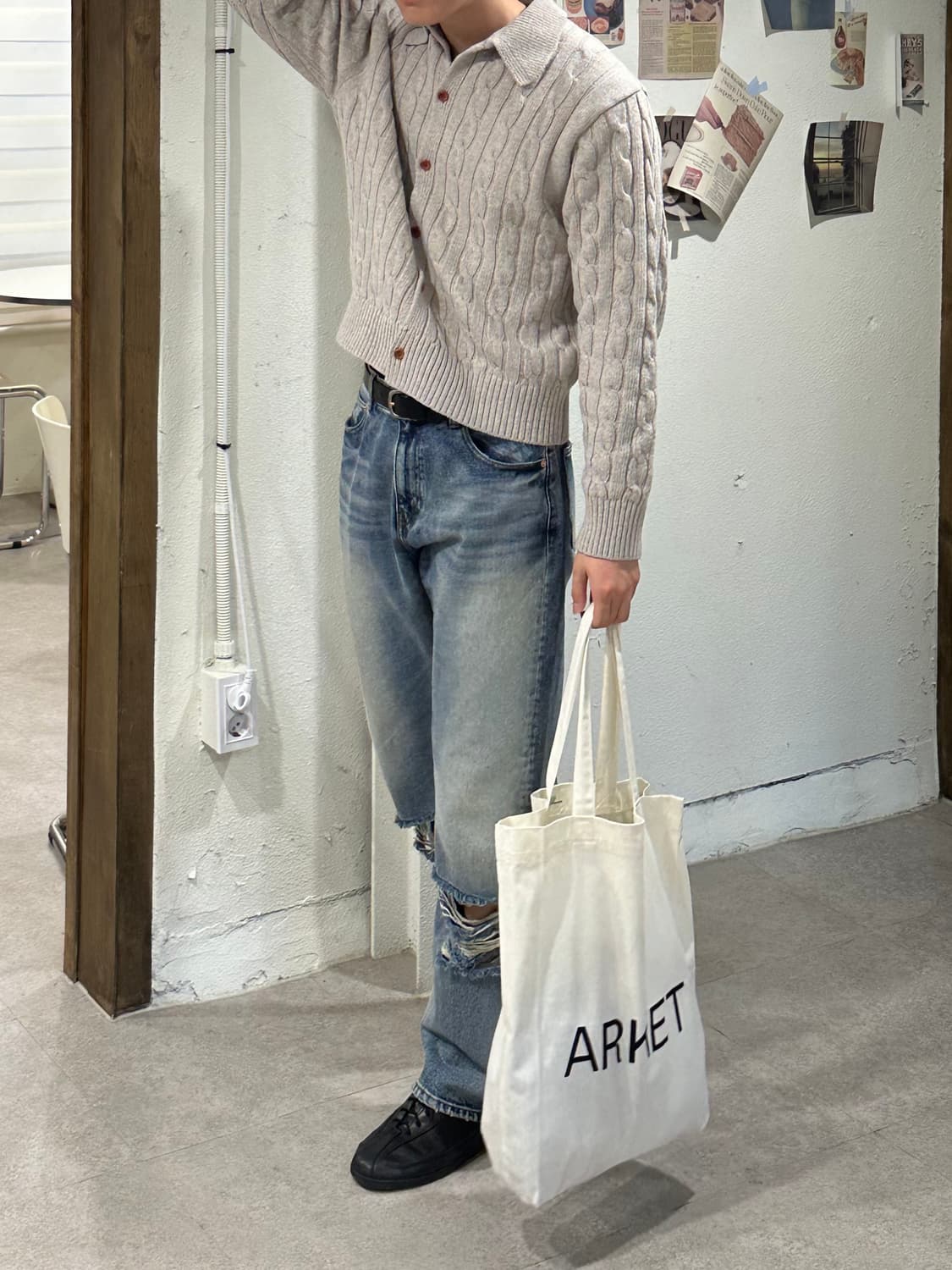 M / 렉토 디스트로이드 청바지 상품이미지2