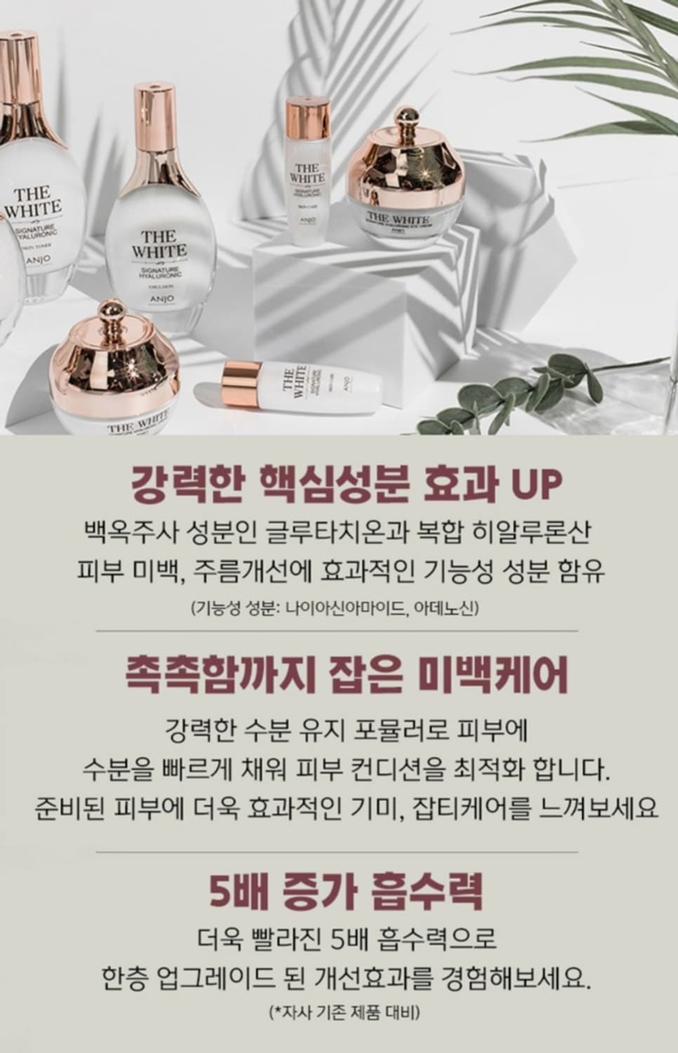 더 화이트 시그니처 8종 기초세트 선물세트 쇼핑백증정 기능성화장품


더 상품이미지3