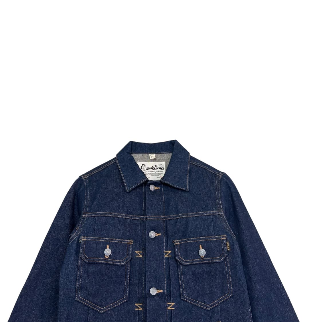 누드본즈 14OZ 데님 자켓 상품이미지2