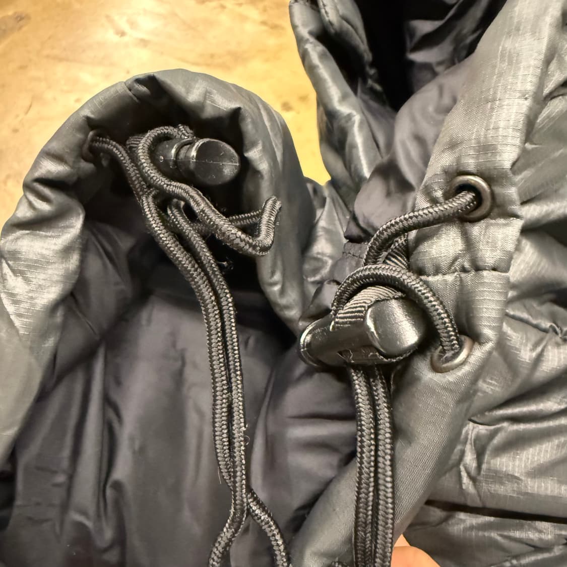 [정품/90] 노스페이스 블랙 패딩 조끼 b19 상품이미지6