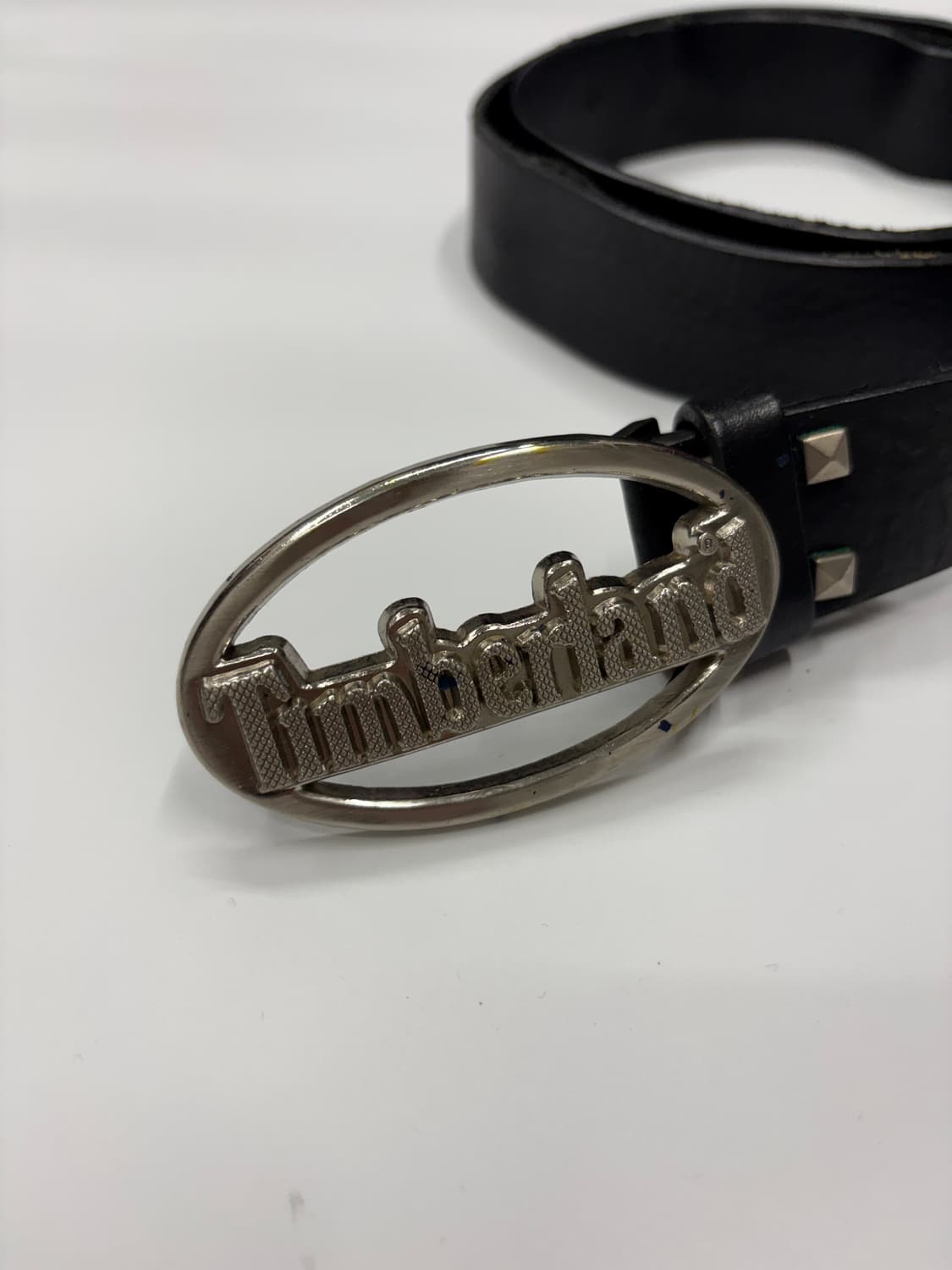 빈티지 팀버랜드 로고 버클 가죽 벨트 Vintage Timberland 상품이미지2