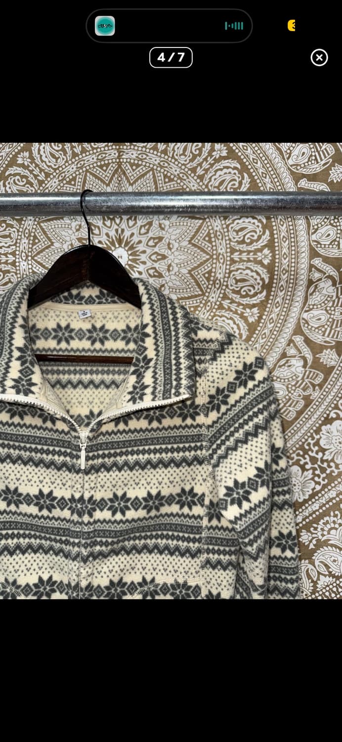 유니클로 노르딕 후리스 집업 상품이미지4