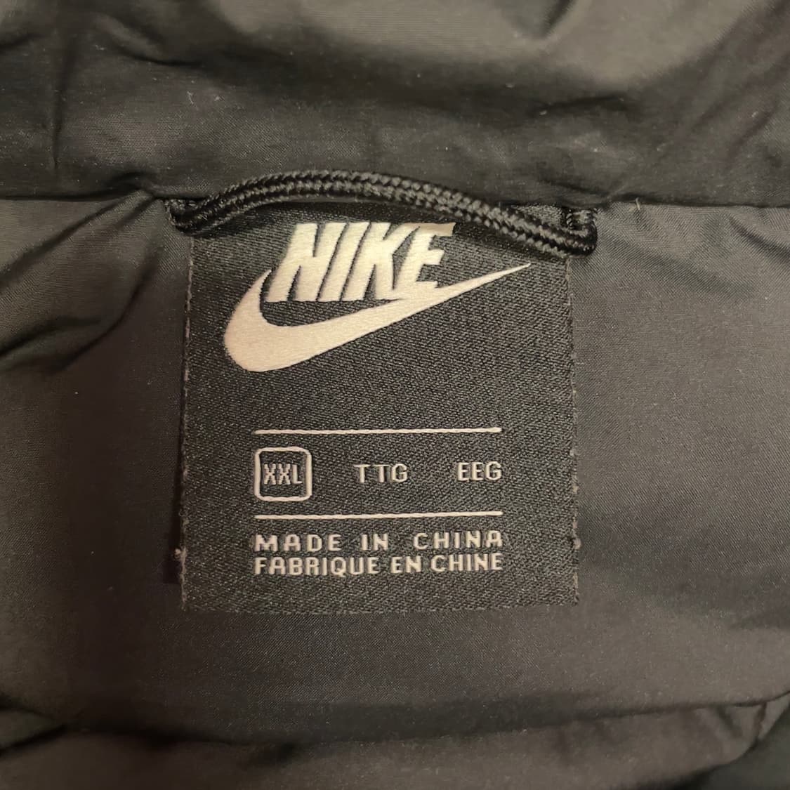 나이키 (우먼) 덕 다운 블랙 롱 패딩   상품이미지6