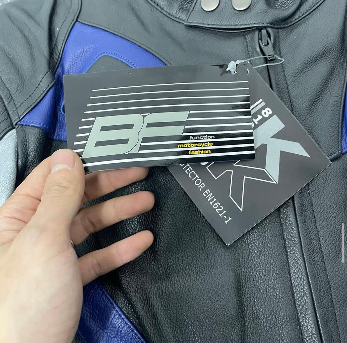 (새상품) XL BF 소가죽 레이싱 자켓 상품이미지7