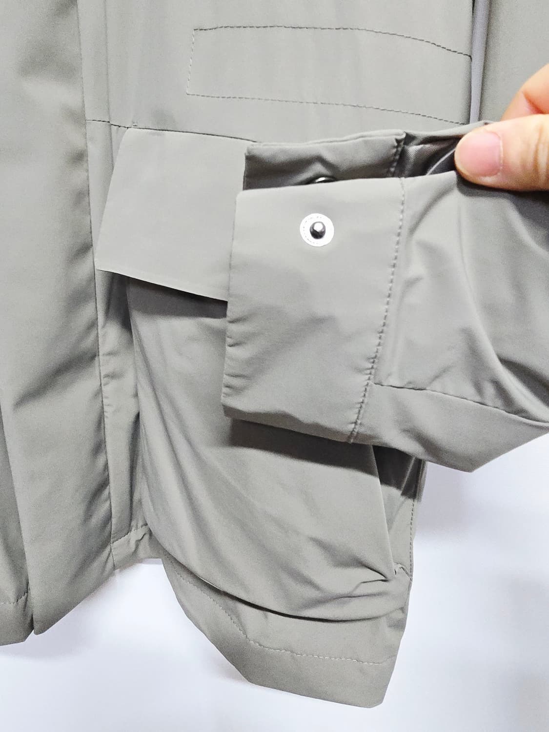 macaw 남성 카키색 야상 점퍼 상품이미지4