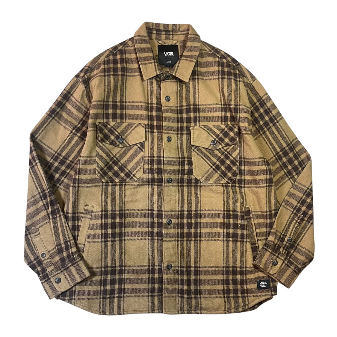 반스 울 포켓 체크 셔츠 자켓 상품이미지1