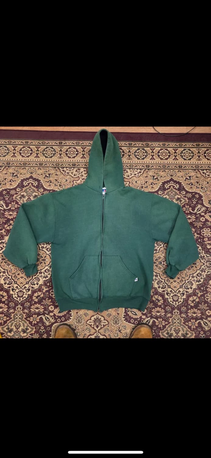 90s 빈티지 러셀 후드집업 L 상품이미지1