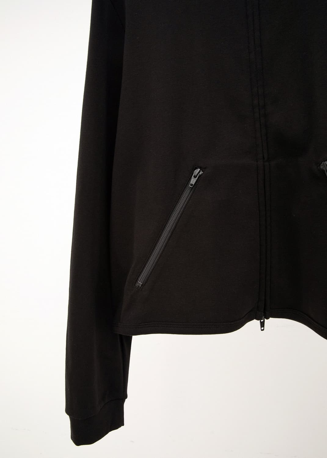 261 Cotton Rib Stand Zip (Black) 상품이미지7