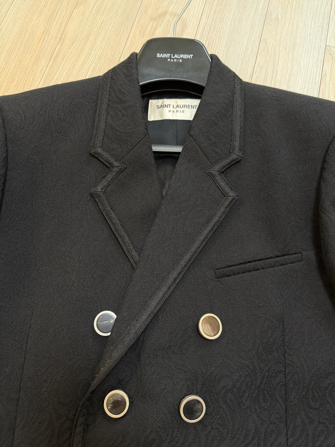 생로랑 더블 코트 54사이즈 상품이미지4