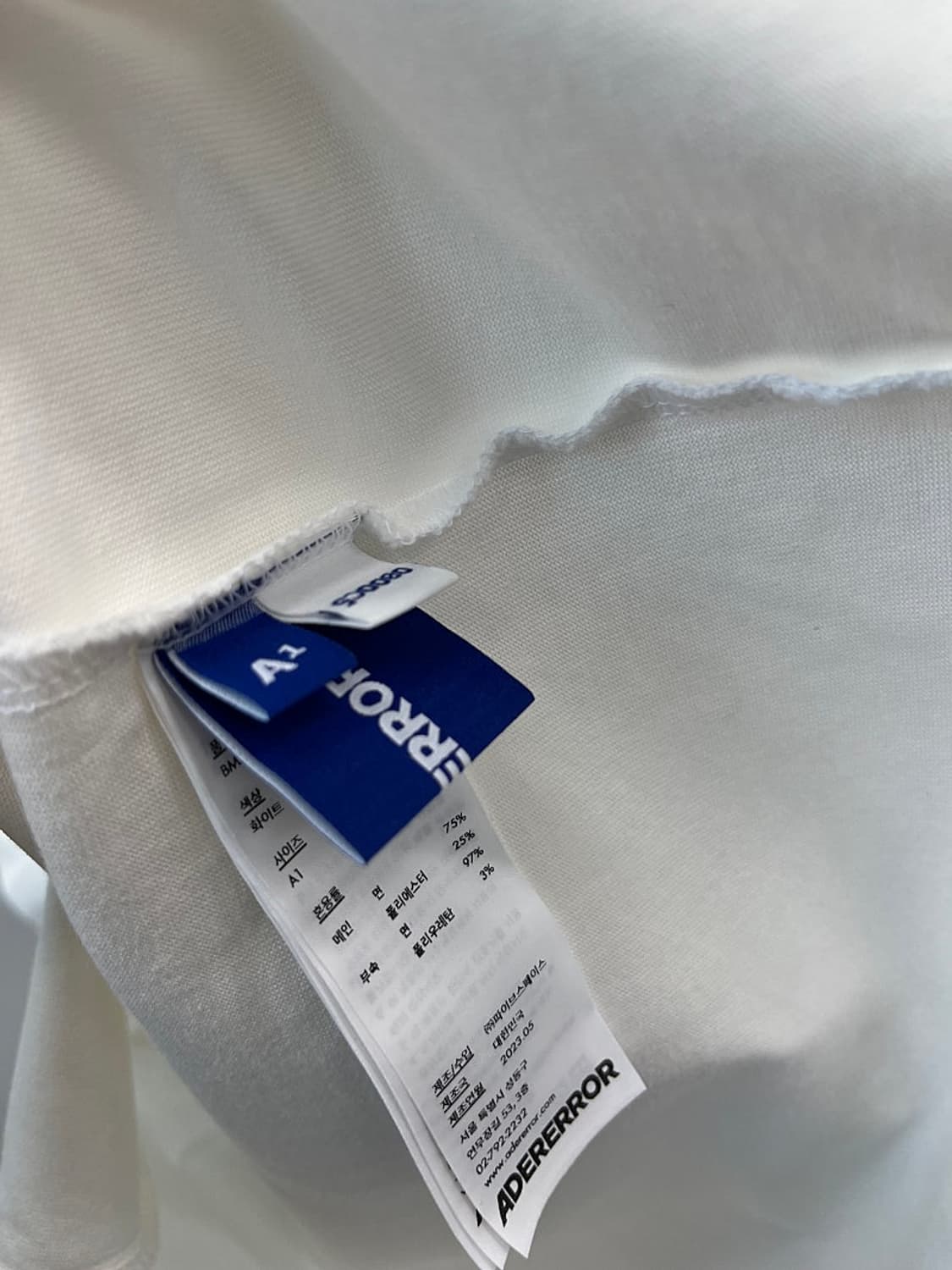 95) 아더에러 테버로고 반팔티  상품이미지2