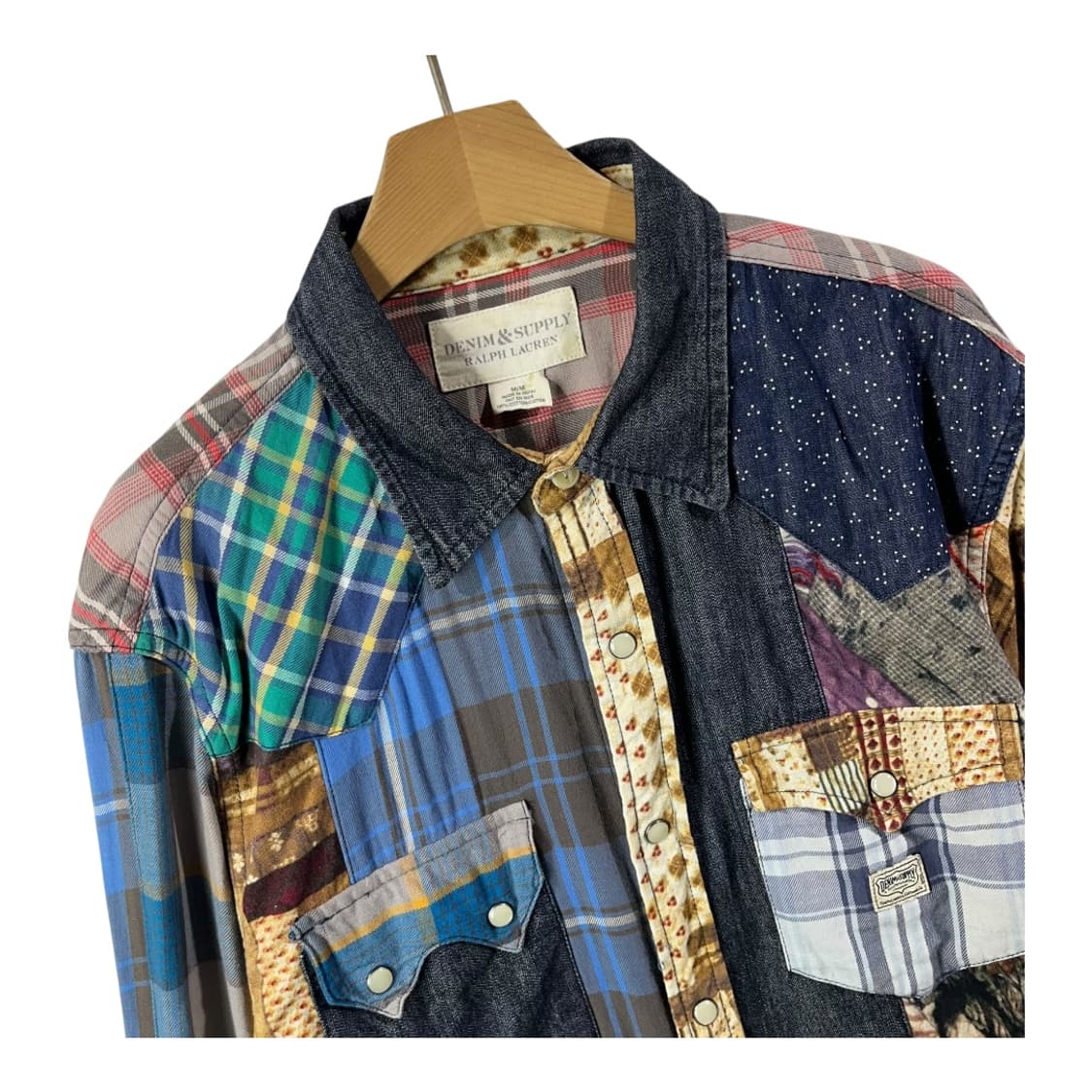 [Denim And Supply] 랄프로렌 패치워크 웨스턴 셔츠 상품이미지3